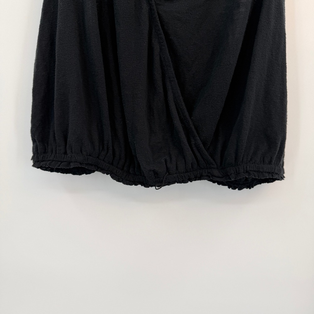 Free People We The Free Black Coin Beaded Cage Back Tank Top Medium Gypsy Boho - Picture 3 of 11
